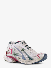 Balenciaga Men's Runner Low Top Mesh Sneakers Multicolor