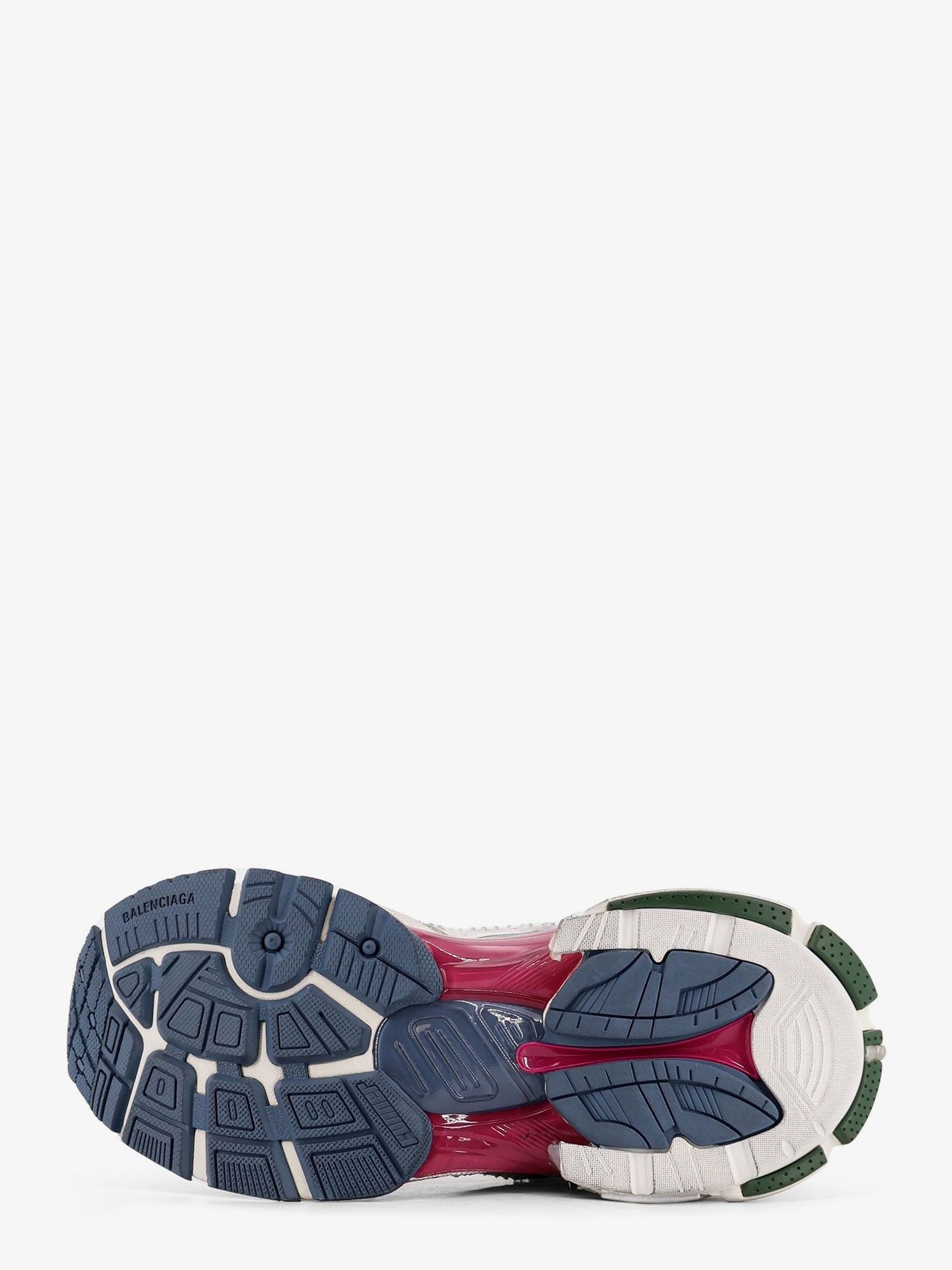 Balenciaga Women's Runner Low Top Mesh Sneakers Multicolor