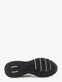 Celine Men's Runner Mesh and Suede Sneakers White