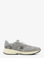 Celine Men's Runner Mesh and Suede Sneakers White