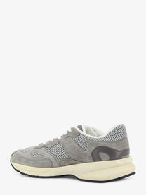 Celine Men's Runner Mesh and Suede Sneakers White