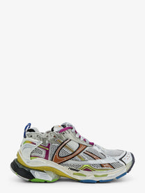 Balenciaga Men's Runner Sneakers in Mesh and Nylon Multicolor