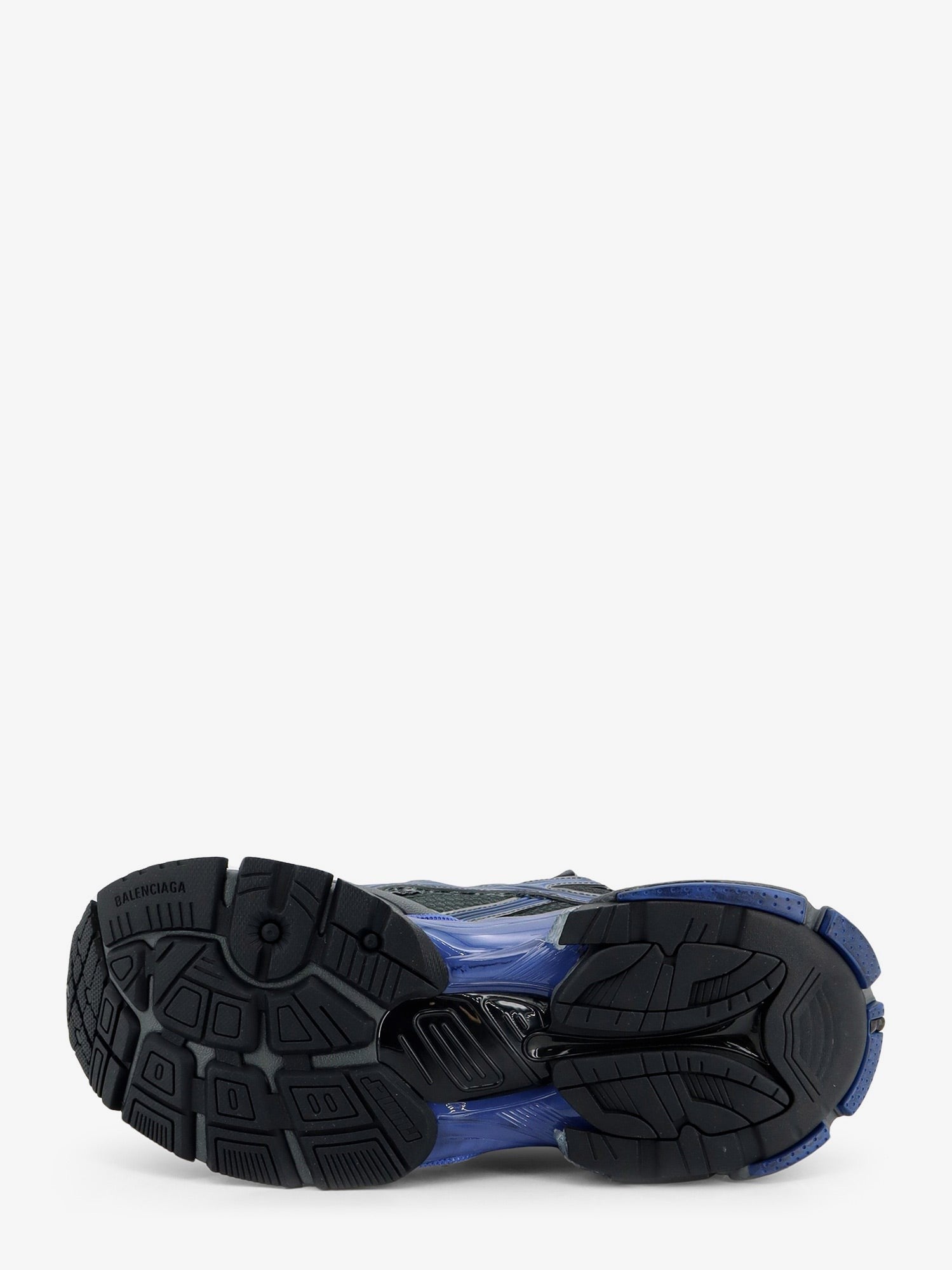 Balenciaga Men's Runner Sneakers in Mesh Black