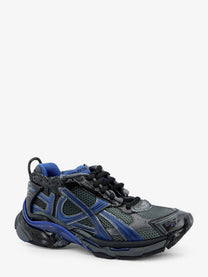 Balenciaga Men's Runner Sneakers in Mesh Black