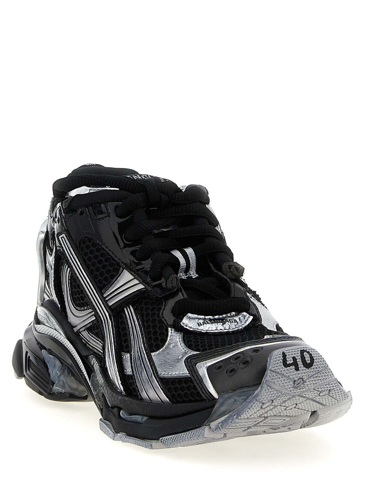 Balenciaga Runner Sneakers Black, view 2