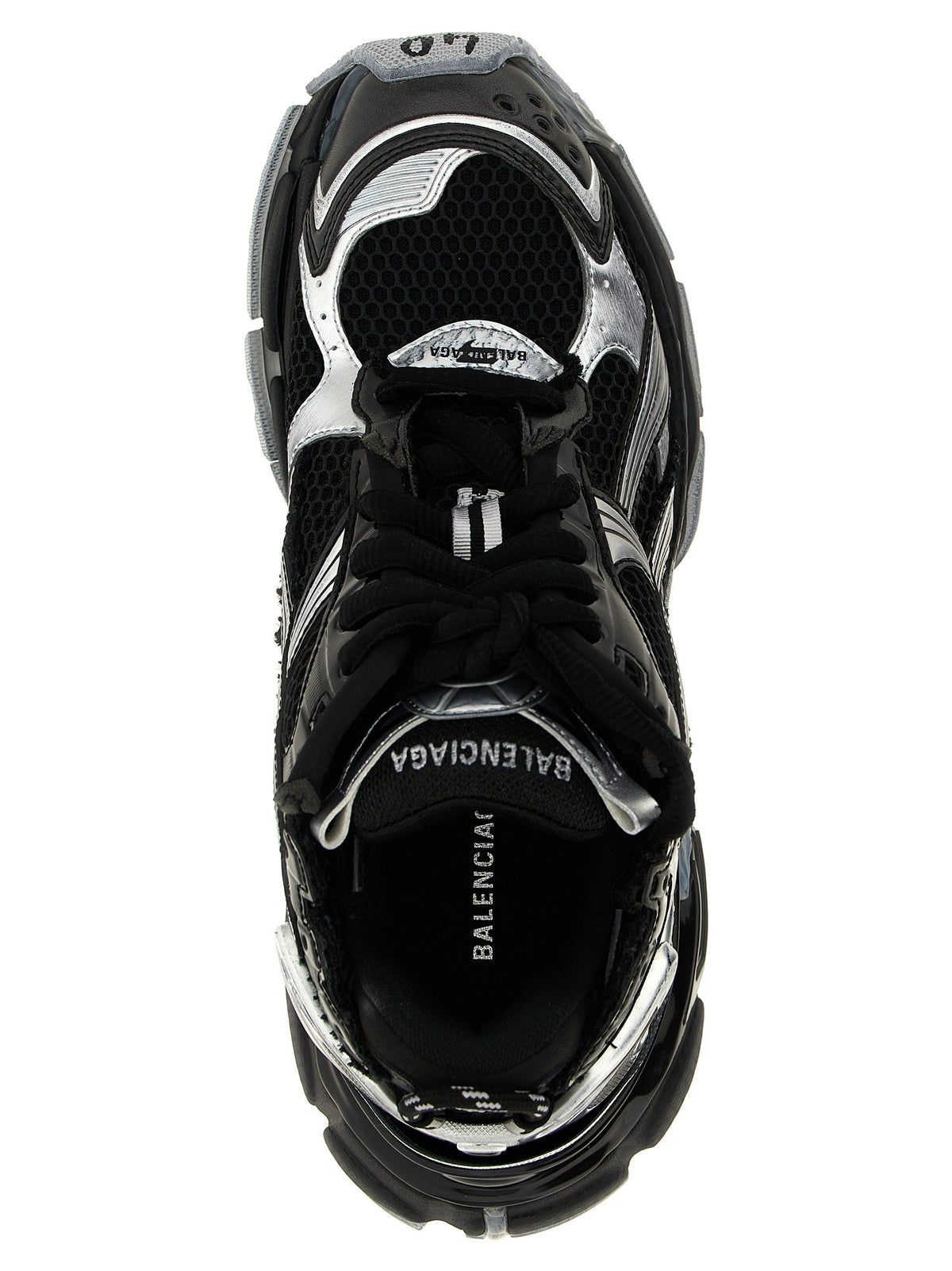 Balenciaga Runner Sneakers Black, view 4
