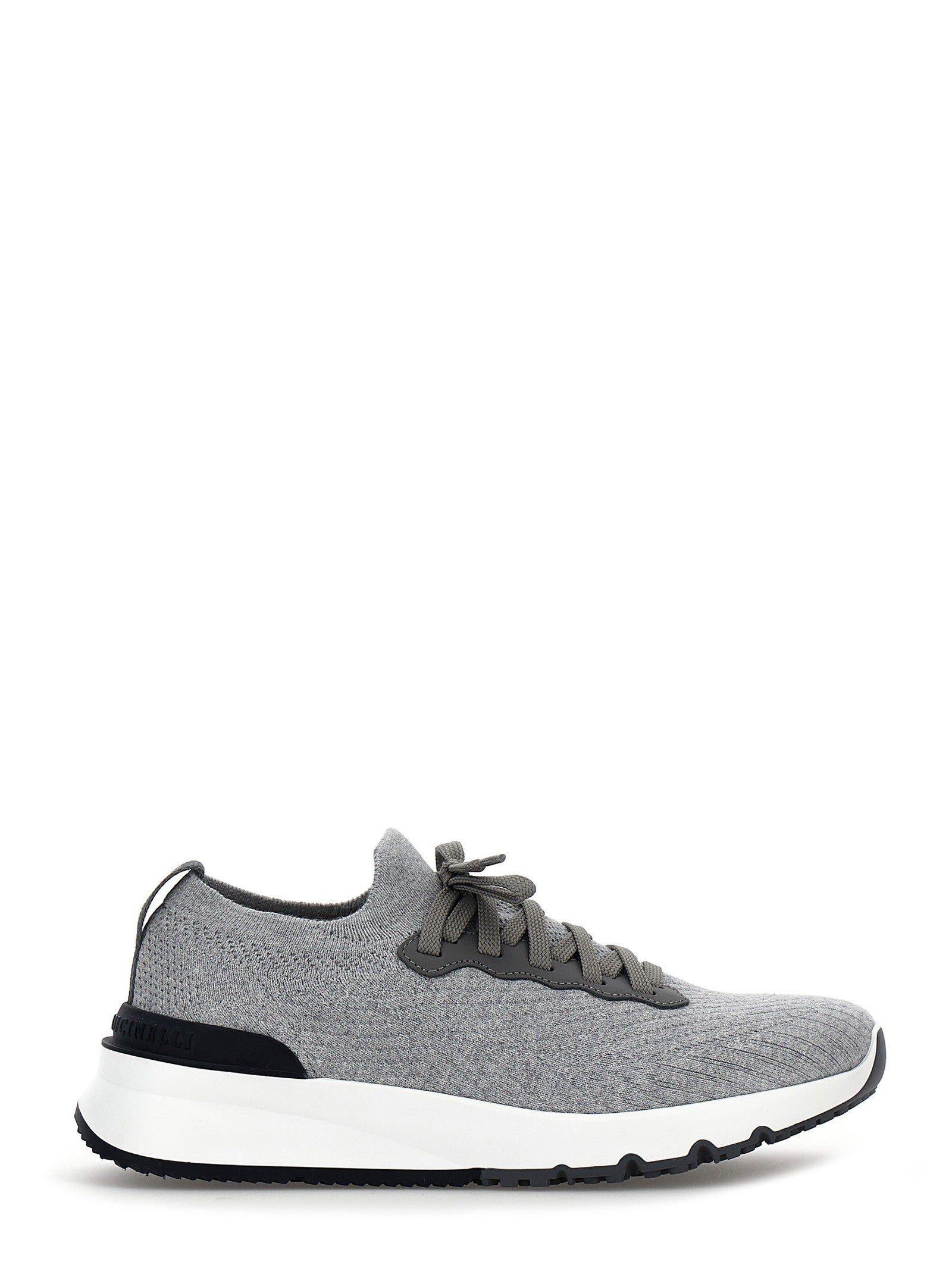 Brunello Cucinelli Men's Runners Sneakers Grey
