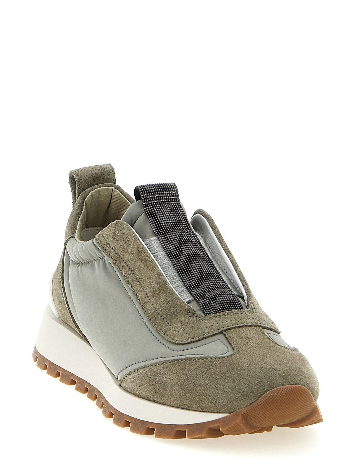 Brunello Cucinelli Runners Sneakers Green, view 2