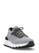 Brunello Cucinelli Men's Runners Sneakers Grey, view 2