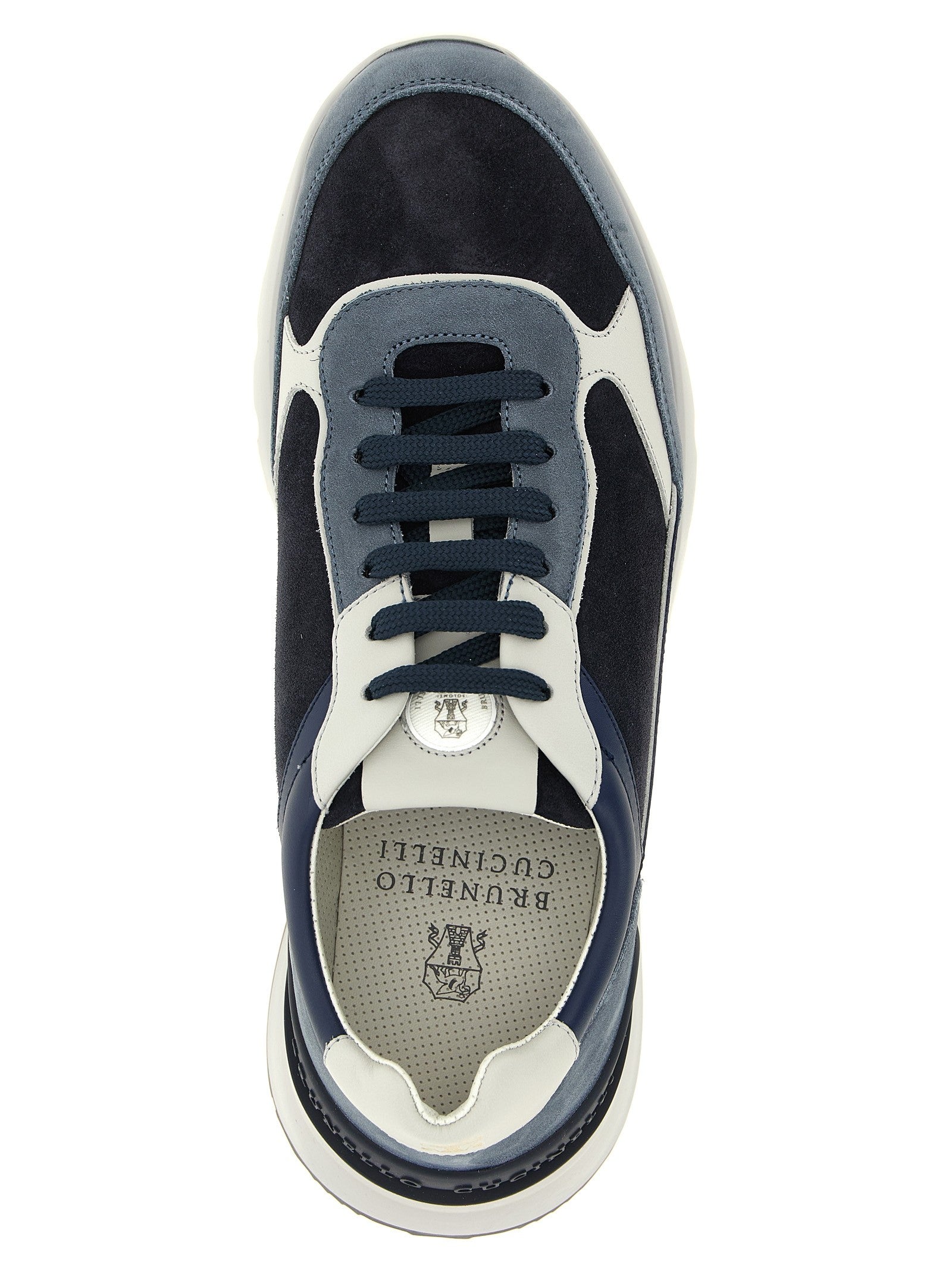 Brunello Cucinelli Runners Sneakers Blue