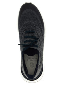 Brunello Cucinelli Runners Sneakers Blue
