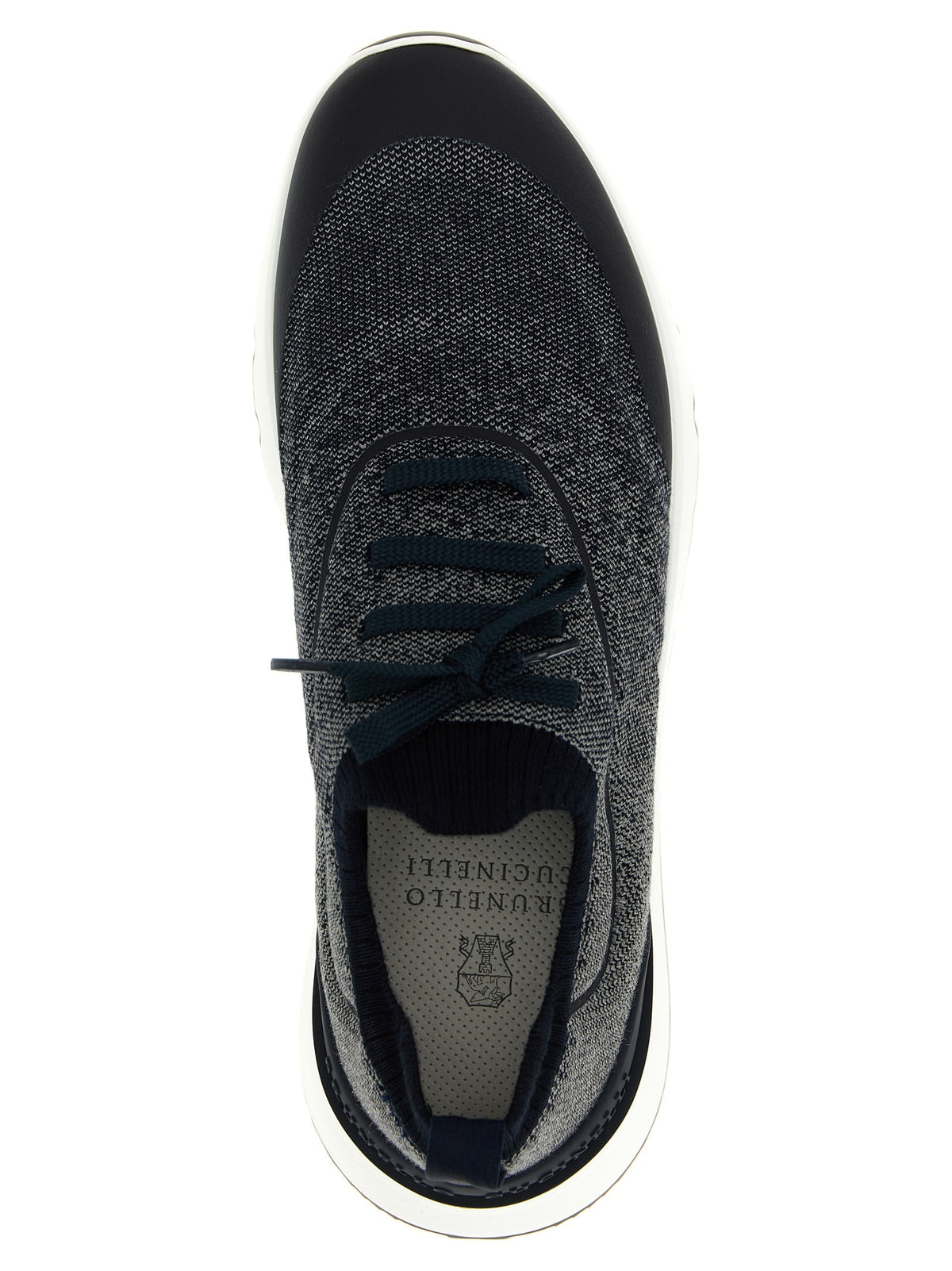 Brunello Cucinelli Runners Sneakers Blue, view 4