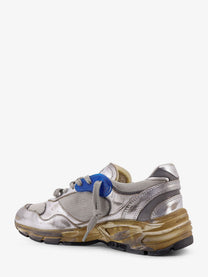 Golden Goose Women's Running Dad Mesh and Leather Sneakers White