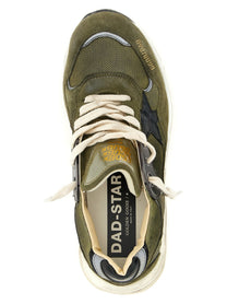 Golden Goose Running Dad New Sneakers Green