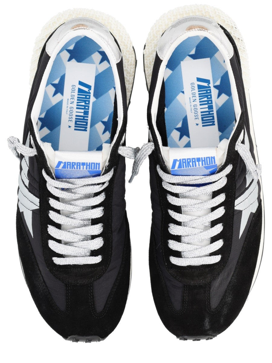Golden Goose Men's Running Marathon Sneaker Black