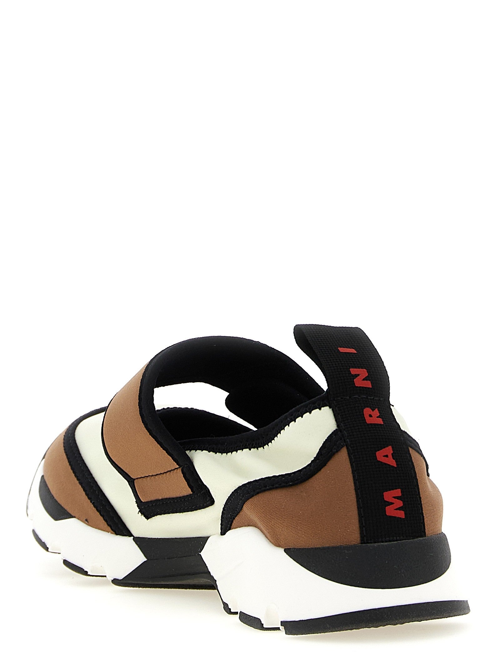 Marni Running Mary Jane Sneakers Gold