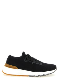 Brunello Cucinelli Running Sock Sneakers Black