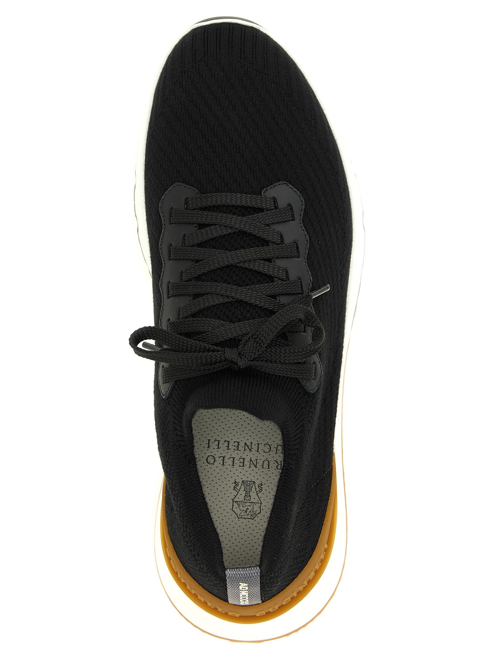 Brunello Cucinelli Running Sock Sneakers Black
