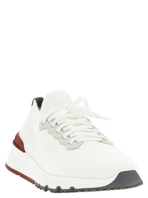 Brunello Cucinelli Running Sock Sneakers White