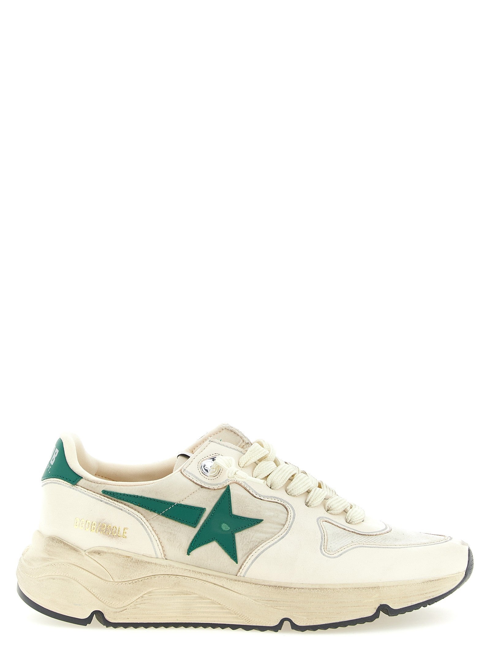Golden Goose Running Sole Sneakers Green