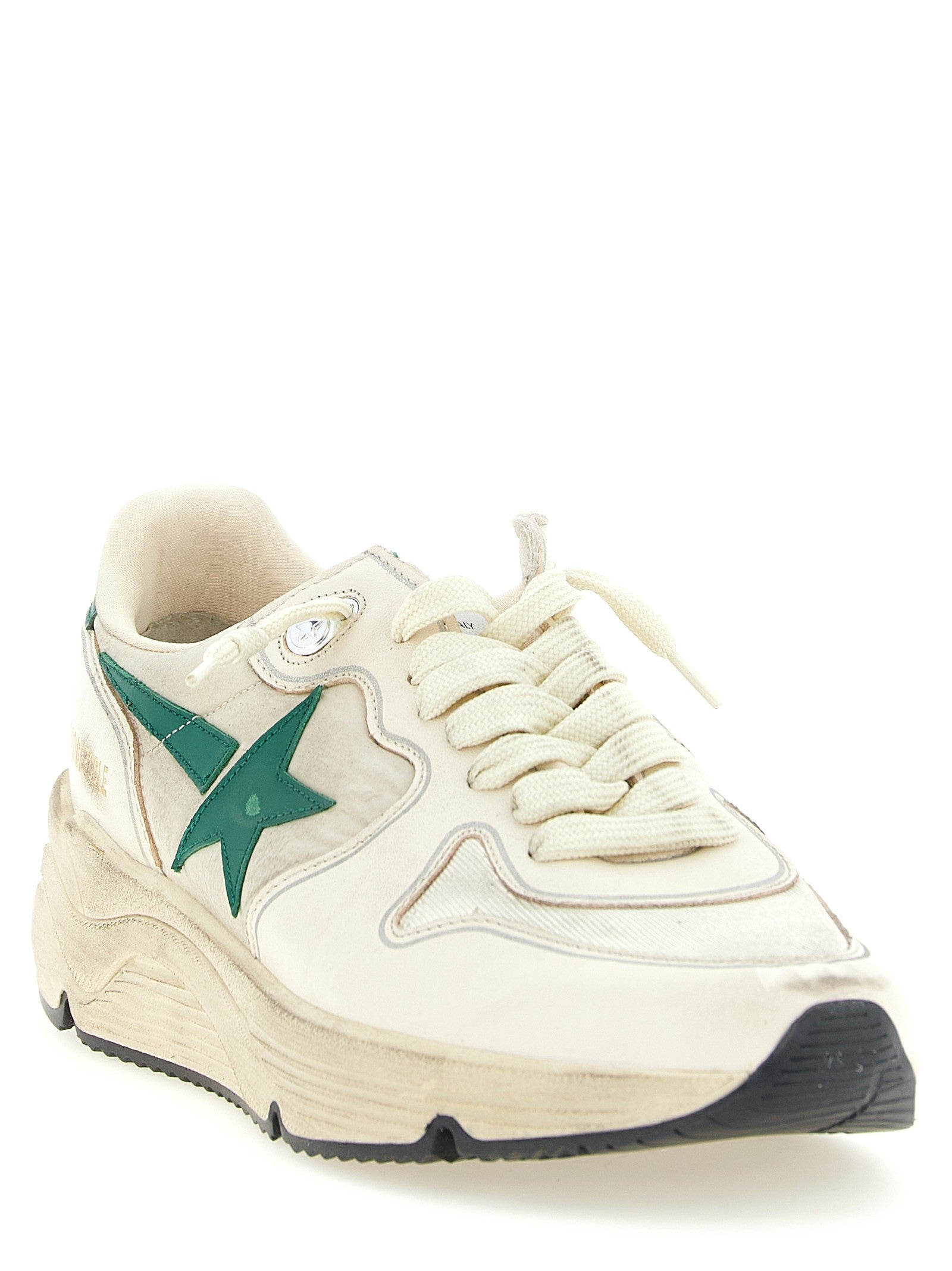 Golden Goose Running Sole Sneakers Green