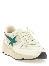 Golden Goose Running Sole Sneakers Green
