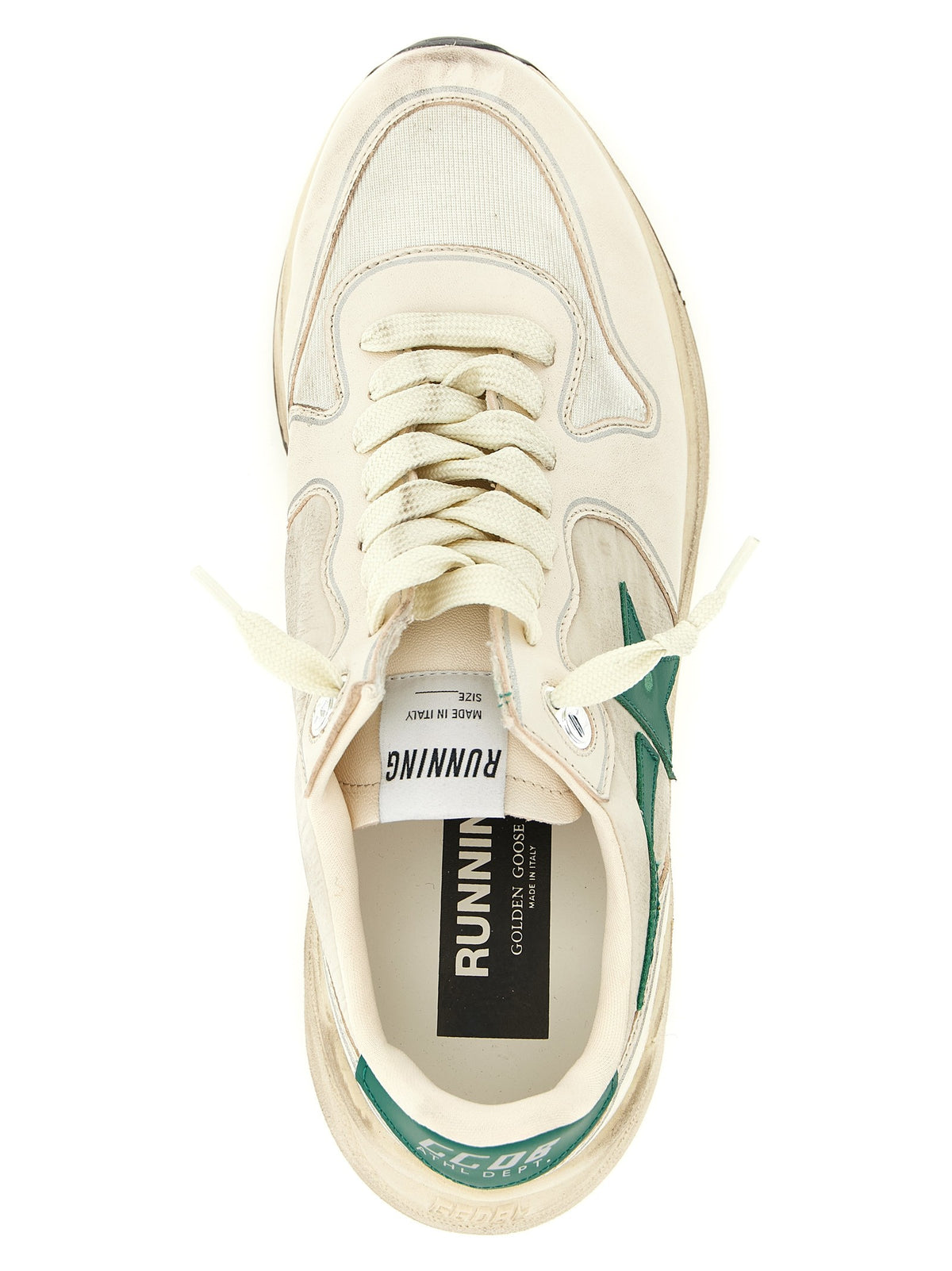 Golden Goose Running Sole Sneakers Green