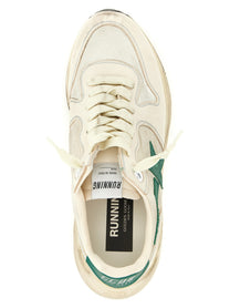 Golden Goose Running Sole Sneakers Green