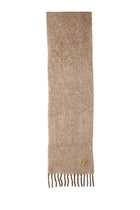 Ruslan Baginskiy Women's Wool Scarf Beige, view 2