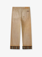 Golden Goose Men's Russel Panama Vintage Cotton Trousers CARTOUCHE, view 2