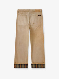 Golden Goose Men's Russel Panama Vintage Cotton Trousers CARTOUCHE, view 2