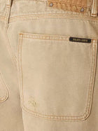 Golden Goose Men's Russel Panama Vintage Cotton Trousers CARTOUCHE, view 3