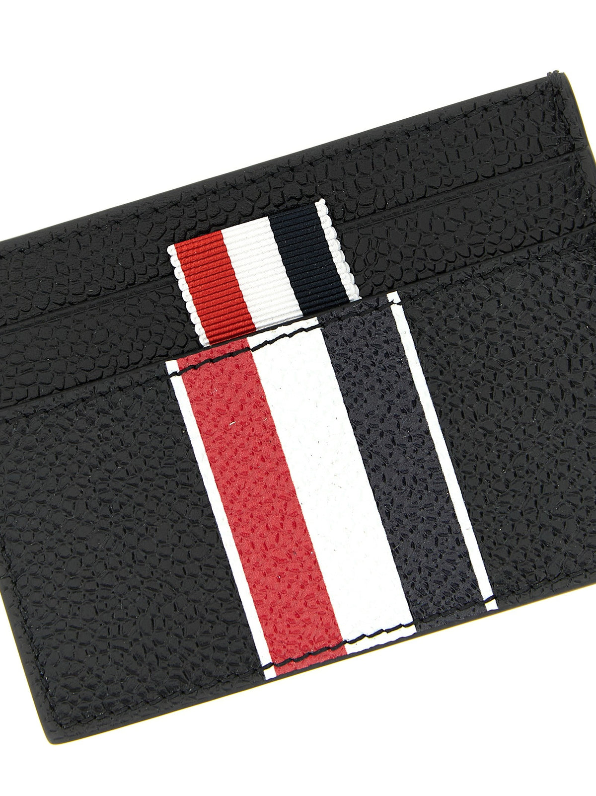 Thom Browne Rwb Card Holder Black, view 3