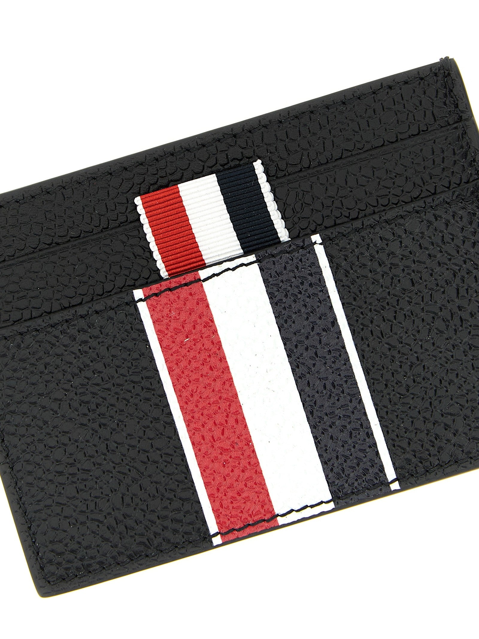Thom Browne Rwb Card Holder Black