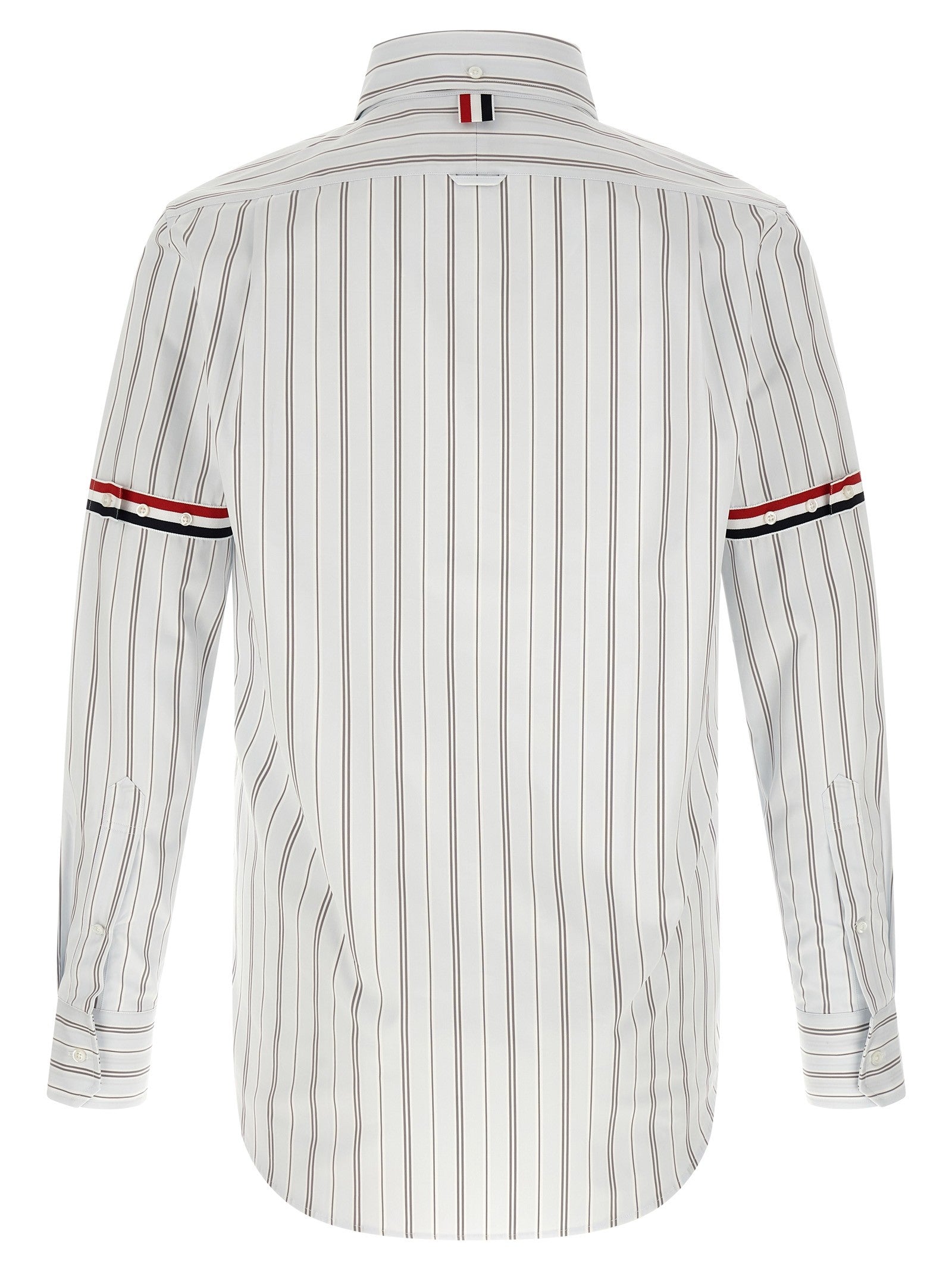 Thom Browne Rwb Headband Shirt Blue