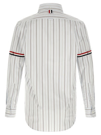 Thom Browne Rwb Headband Shirt Blue