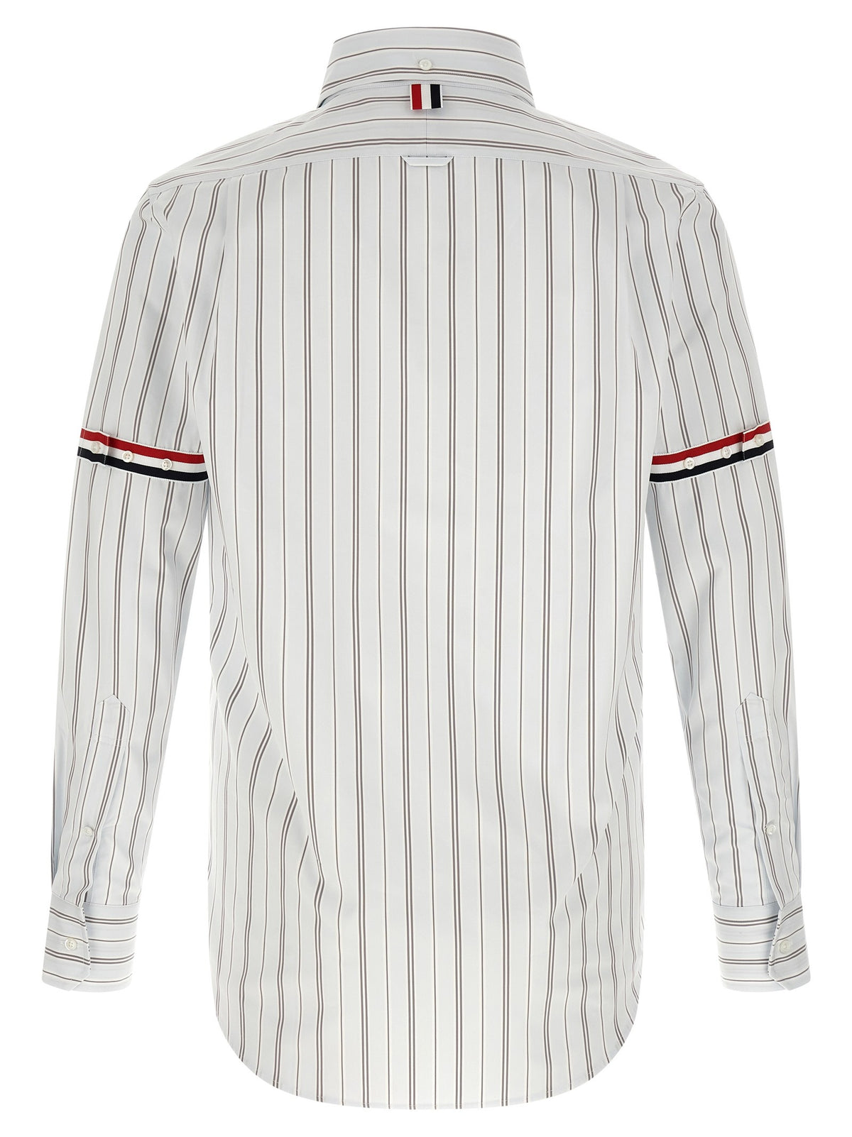 Thom Browne Rwb Headband Shirt Blue, view 2