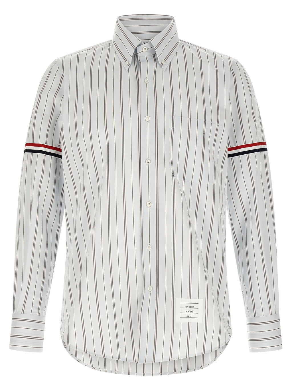 Thom Browne Rwb Headband Shirt Blue