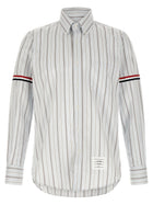 Thom Browne Rwb Headband Shirt Blue