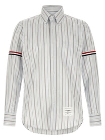 Thom Browne Rwb Headband Shirt Blue