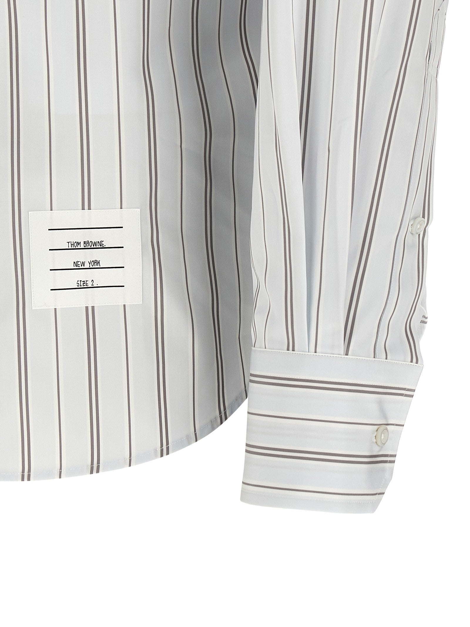 Thom Browne Rwb Headband Shirt Blue