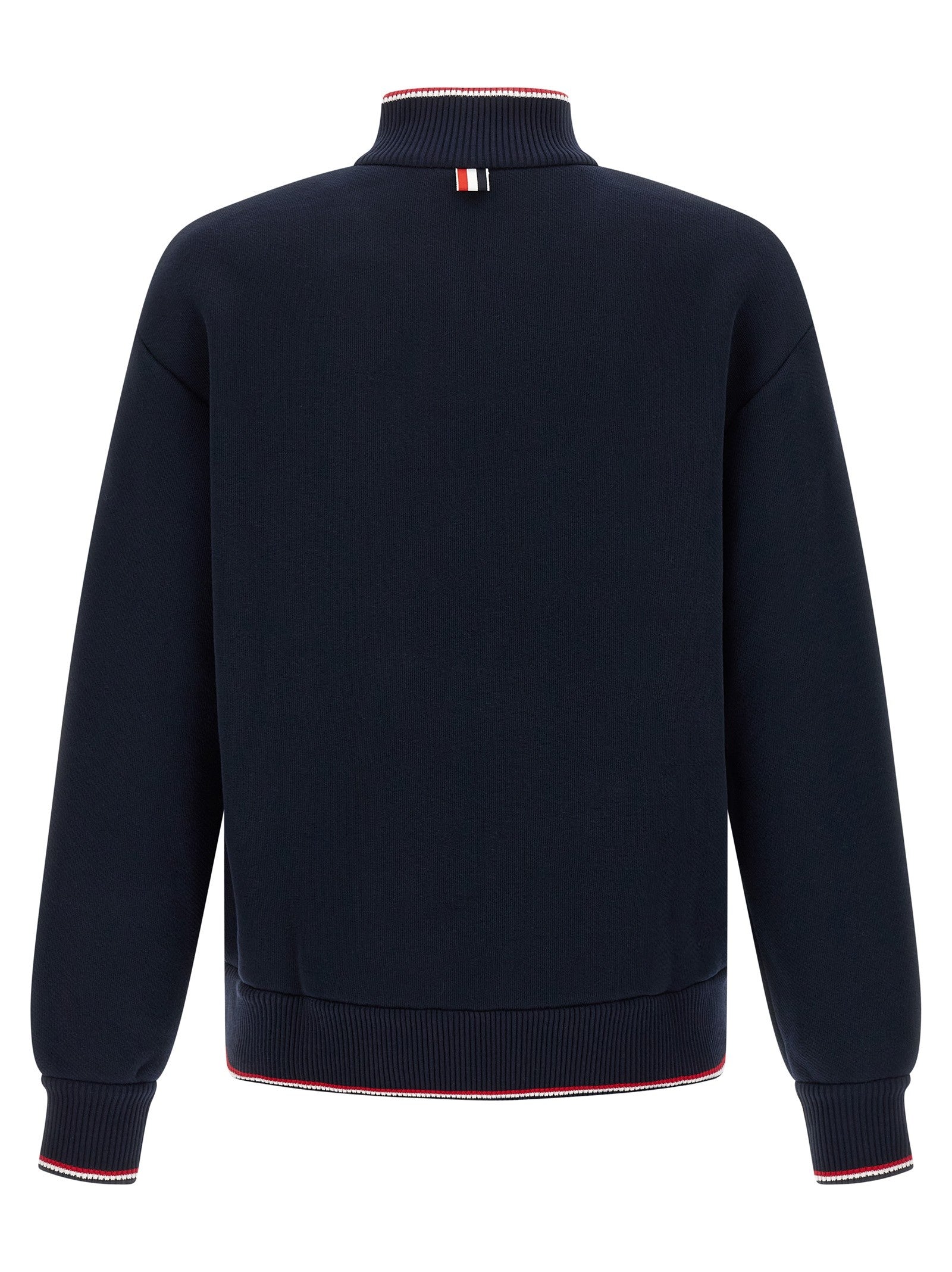 Thom Browne Rwb Piping Sweatshirt Blue