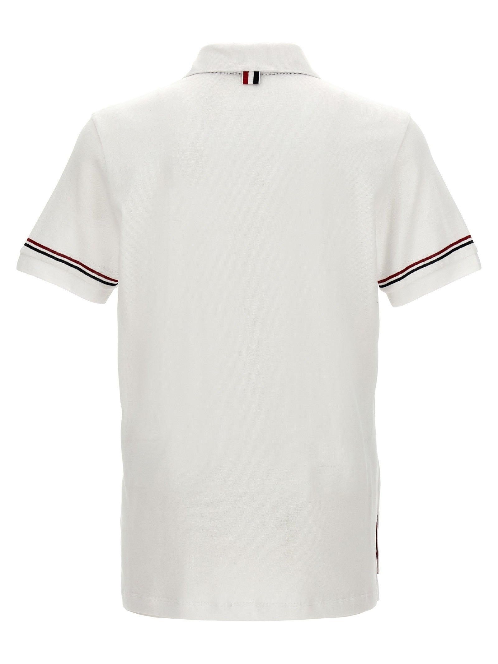 Thom Browne Rwb Polo Shirt White