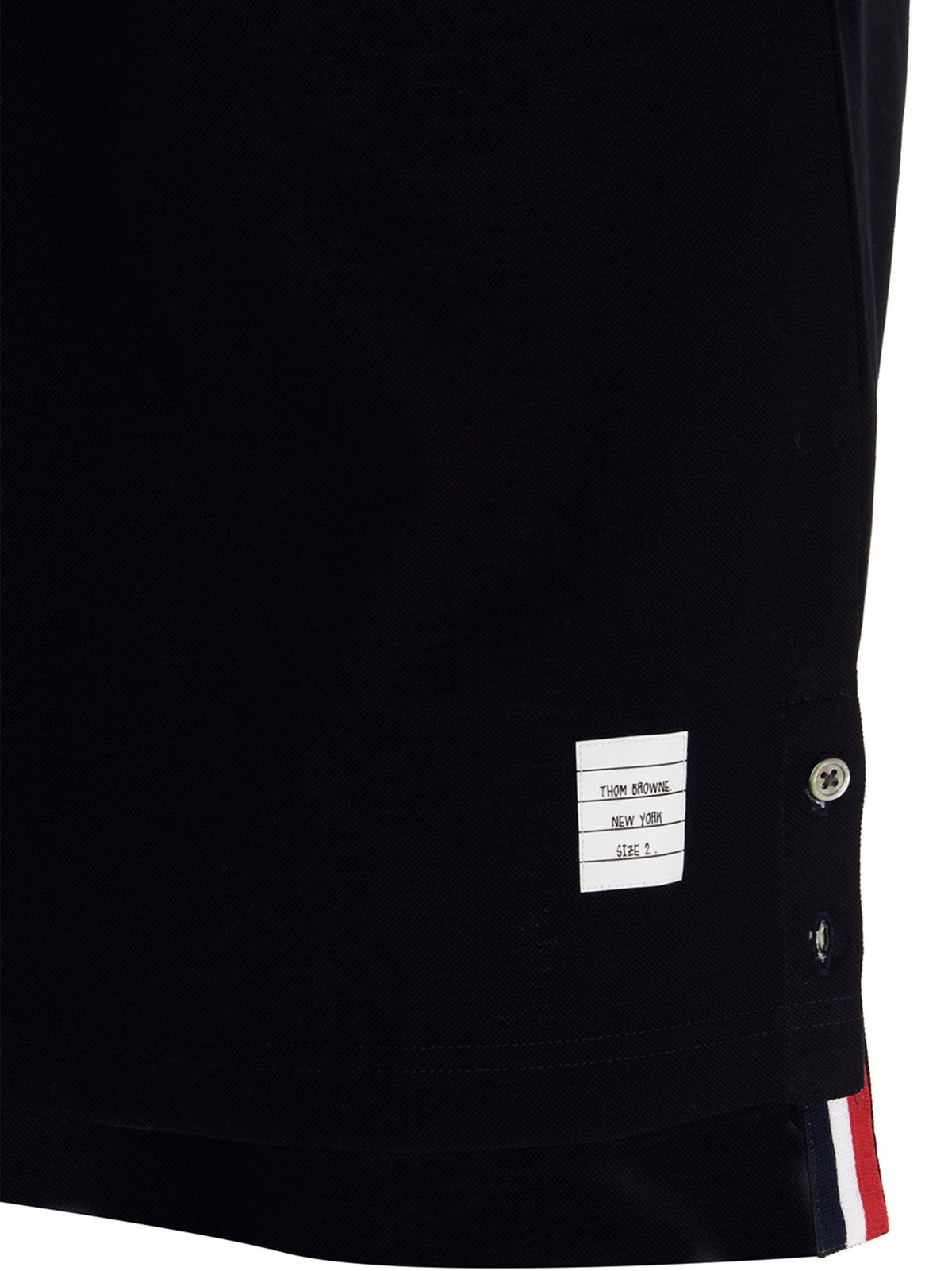 Thom Browne Rwb Polo Shirt Blue