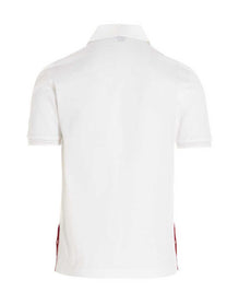 Thom Browne Rwb Polo Shirt White