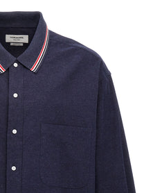 Thom Browne Rwb Shirt Blue