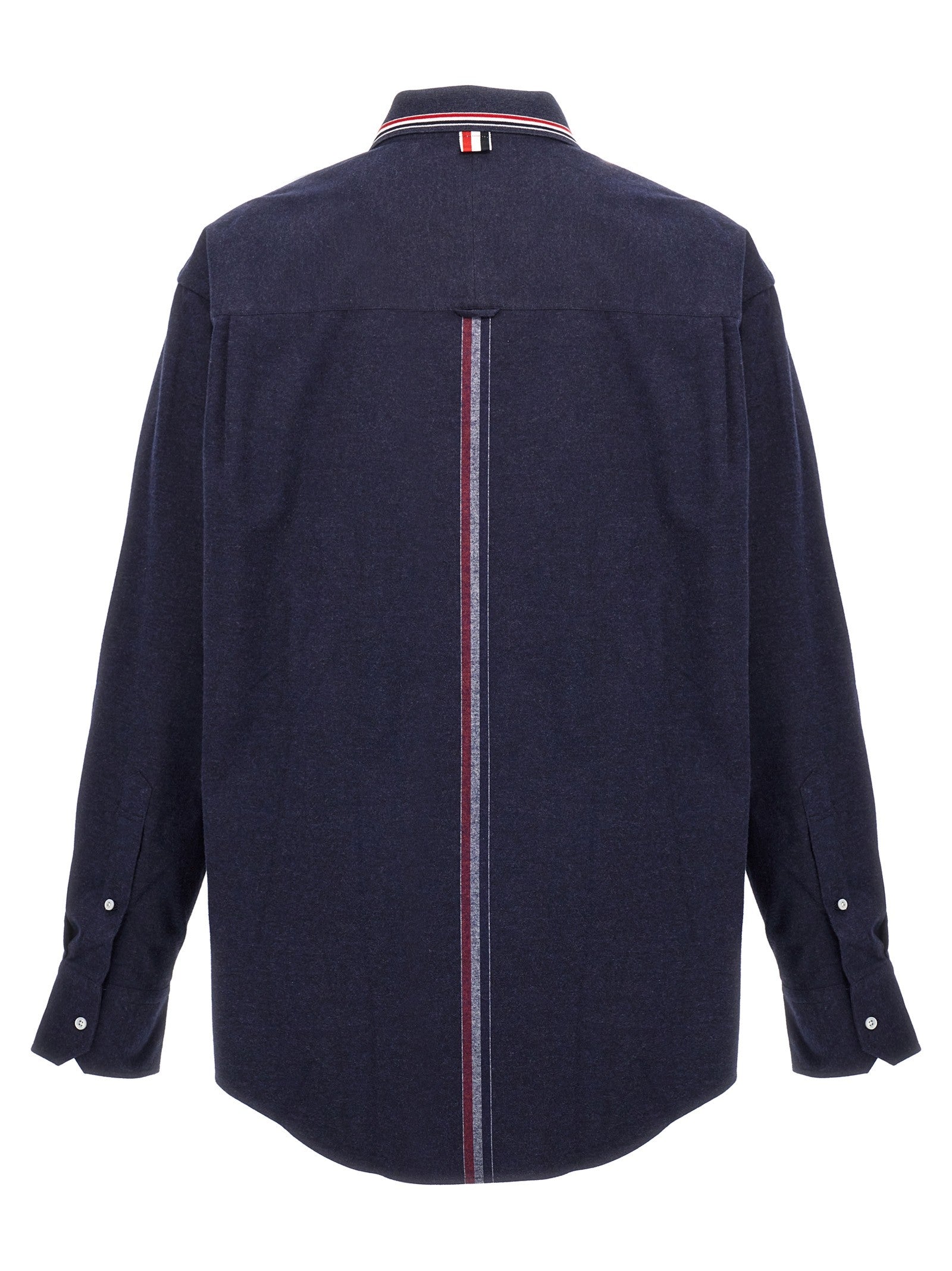 Thom Browne Rwb Shirt Blue