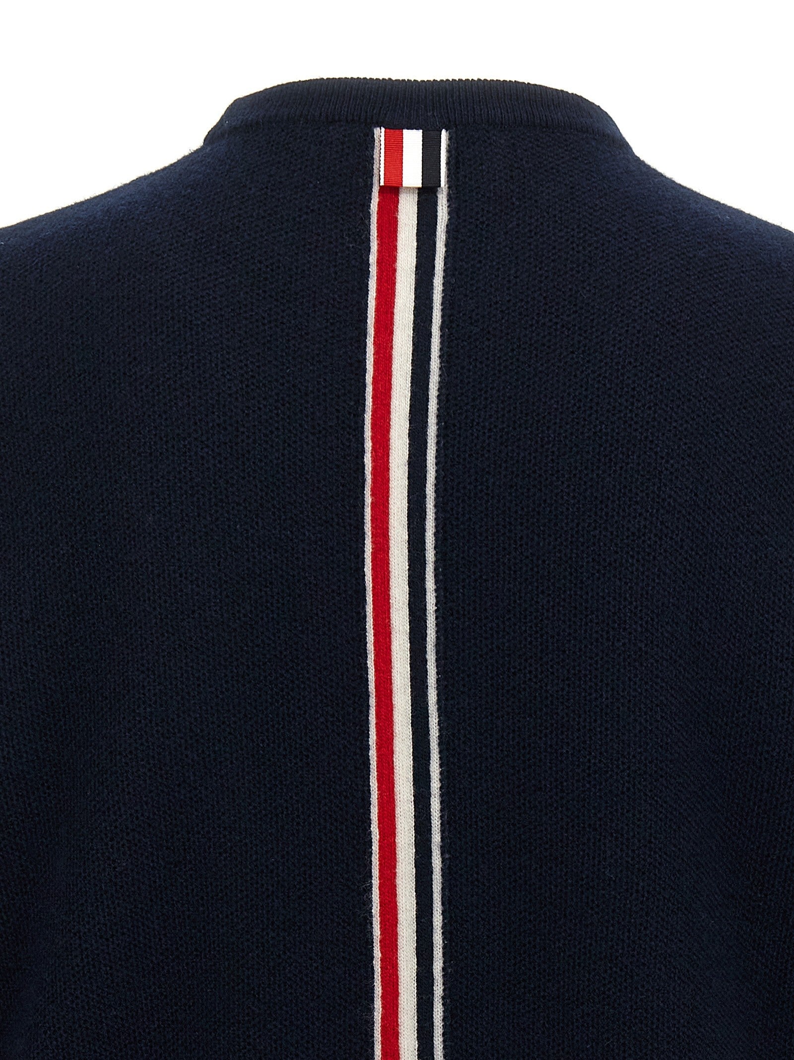 Thom Browne Rwb Sweater Blue