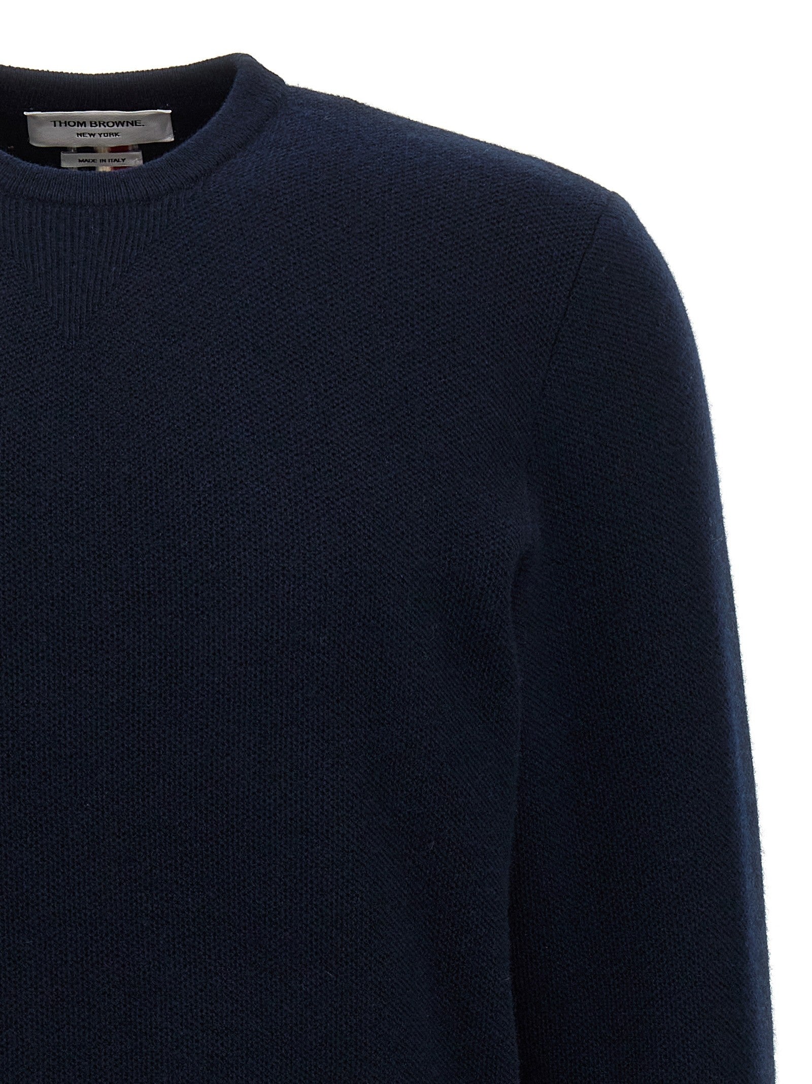 Thom Browne Rwb Sweater Blue