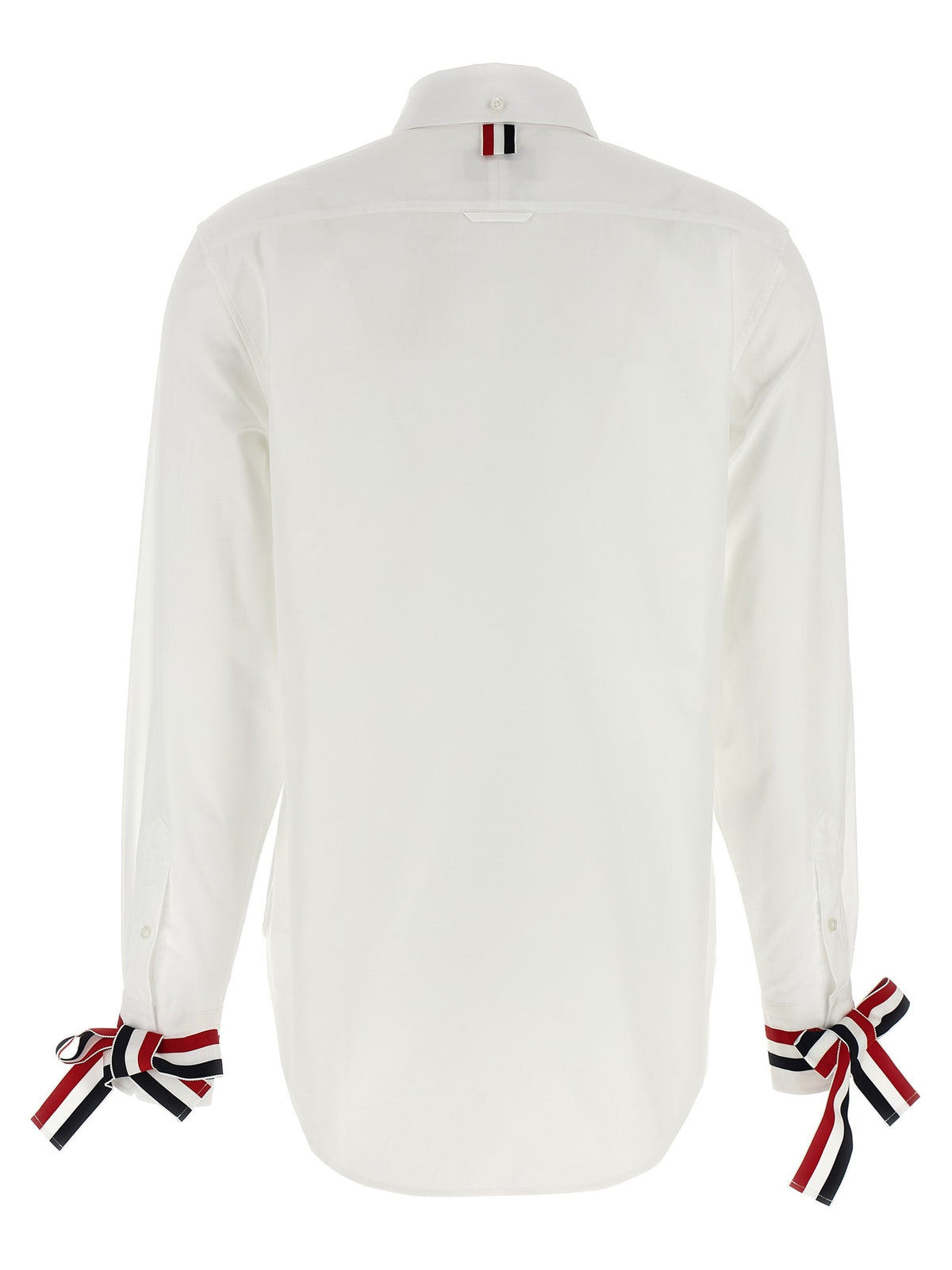 Thom Browne Rwb Tape Cuffs Shirt White, view 2